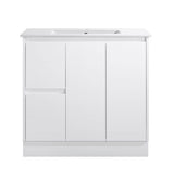 Sierra Series Left Hand Drawer Gloss White Overall 880x355x855mm CABINET ONLY
