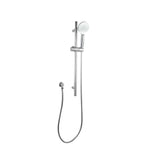 Pentro Chrome Round Handheld Shower Rail Set