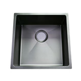 NIXON 32L Under Counter Sink with Waste in Gun Metal 450x450x200mm