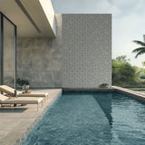 SOUTH PACIFIC FIJI STONE GREY MOSAIC 47X47