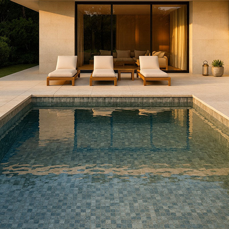 SOUTH PACIFIC FIJI STONE GREY MOSAIC 47X47