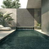 SOUTH PACIFIC TAHITI DRIFT ROCK BLUE MOSAIC 47X47