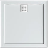 ECO Polymarble Base 900x900 Rear Outlet Shower Base