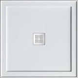 ECO Polymarble Base 900x900 Center Outlet Shower Base