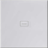 Metro Polymarble base 900x900 Center Outlet Shower Base