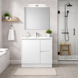 Moddoo Series Right Hand Drawer Gloss White Overall 730x455x855mm CABINET ONLY