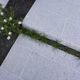 Granite Sesame White Flamed Dropface 600x400x20/60mm