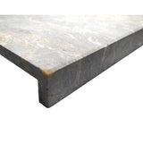 Marble Silver Ash Sandblasted Dropface 600x400x20/60mm