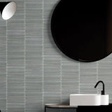 FINGER SPECKLE MOSAIC LIGHT GREY GLOSS 20X145