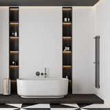 Stellar White Japanese Traces Matt Decor 300x600mm