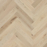 CrossWood Engineered Herringbone Flooring Limed Wash 600x127x14/3mm