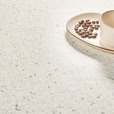 Entiva Terrazzo White Matt Smart-Tech 600x600mm