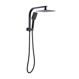 QUBI Compact Twin Shower Set in Matte Black
