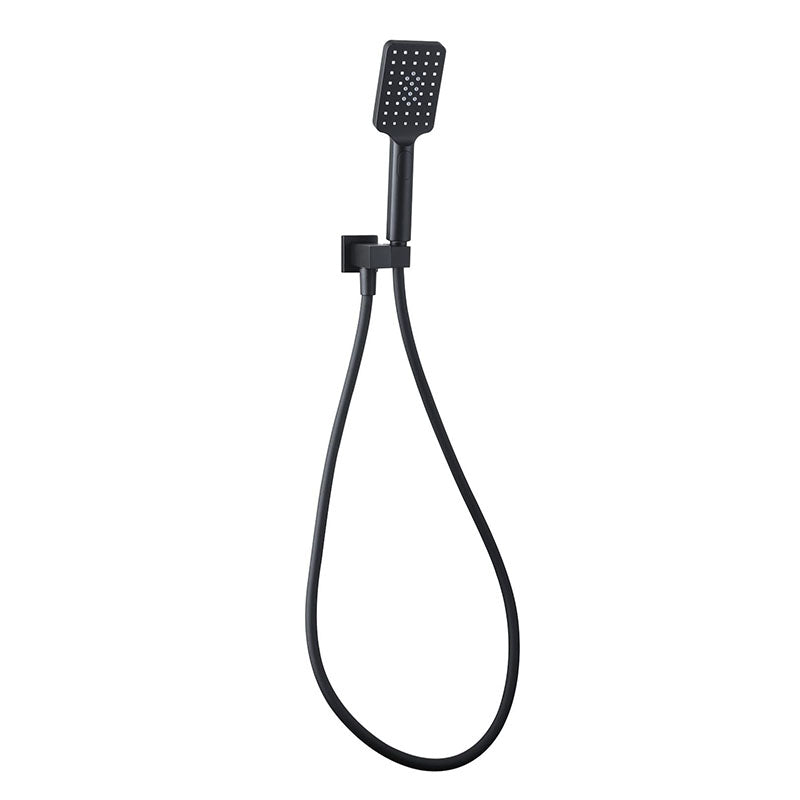 EXON Shower Head on Bracket in Matte Black