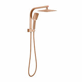 MONDO Round Compact Twin Shower Set in Champagne Coppers