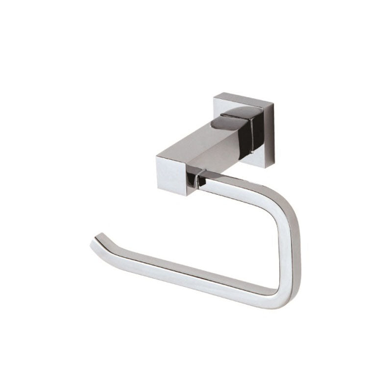 QUBI Toilet Roll Holder in Chrome