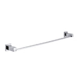 QUBI Single Towel Rail In Chrome 600mm