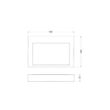 ACQUA Soap Dish Chrome Finish