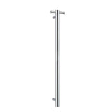 Vertical Heated Towel Bar in Chrome 900mm long
