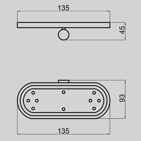 VIVO Soap Dish in Matte Black