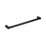 VIVO Single Towel Rail in Matte Black 600mm