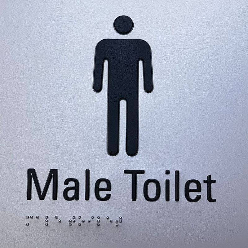 Male Toilet Sign
