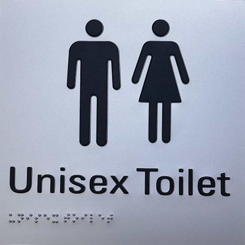 Unisex Toilet Sign