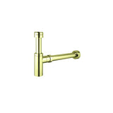 Bottle Trap 32mm (Top) 40mm (Wall) in Brushed Brass