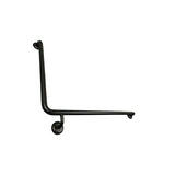 MOBI CARE Grab Rail in Matte Black 950x600mm - Right Hand