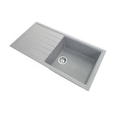 1000x500mm Concrete Grey Granite Single Bowl Kitchen Sink