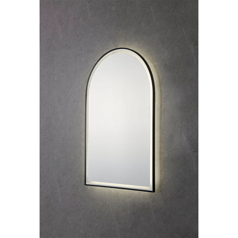 Tasman LED Mirror Black Frame 610x900mm