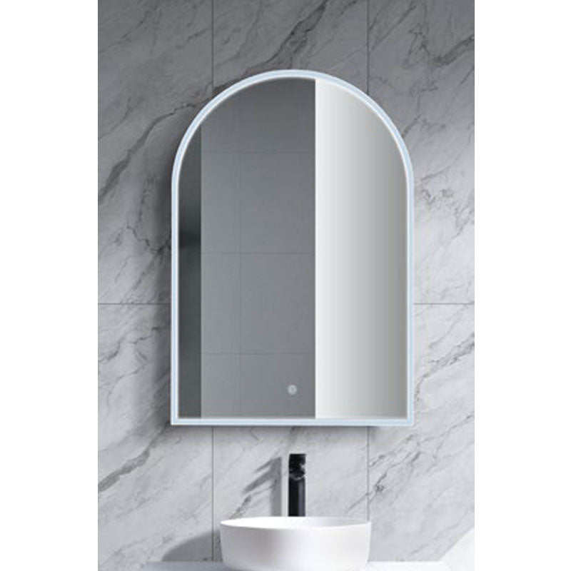 Tasman LED Mirror Chrome Frame 610x900mm