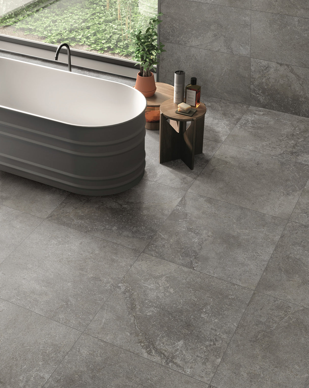 TerraStone Graphite 600X600 Paver 20mm thick
