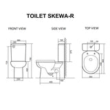 SKEWA Toilet Suite - Right