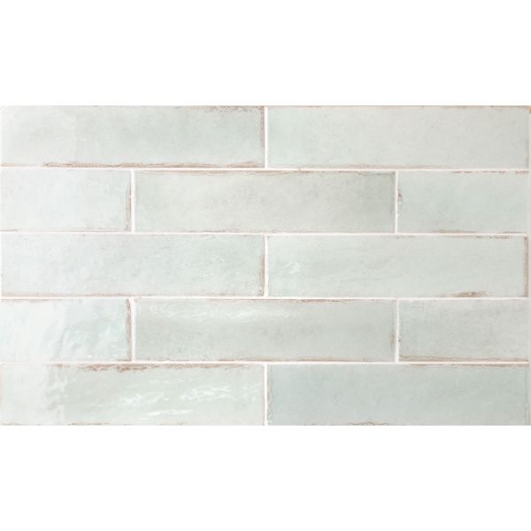 Tribeca Seaglass Mint Gloss Subway 60x246mm