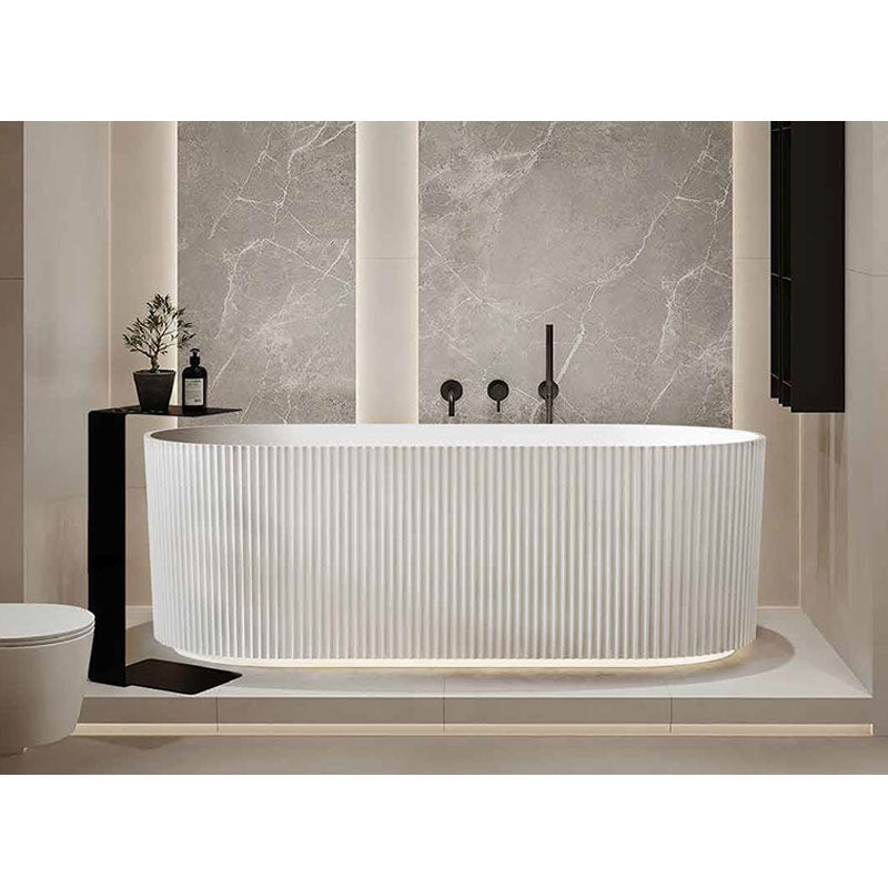 Trina Freestanding Bathtub Gloss White 1700x800x580mm