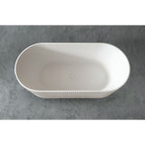 Trina Freestanding Bathtub Gloss White 1700x800x580mm