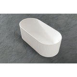 Trina Freestanding Bathtub Gloss White 1700x800x580mm