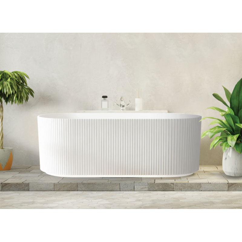 Trina Freestanding Bathtub Gloss White 1700x800x580mm