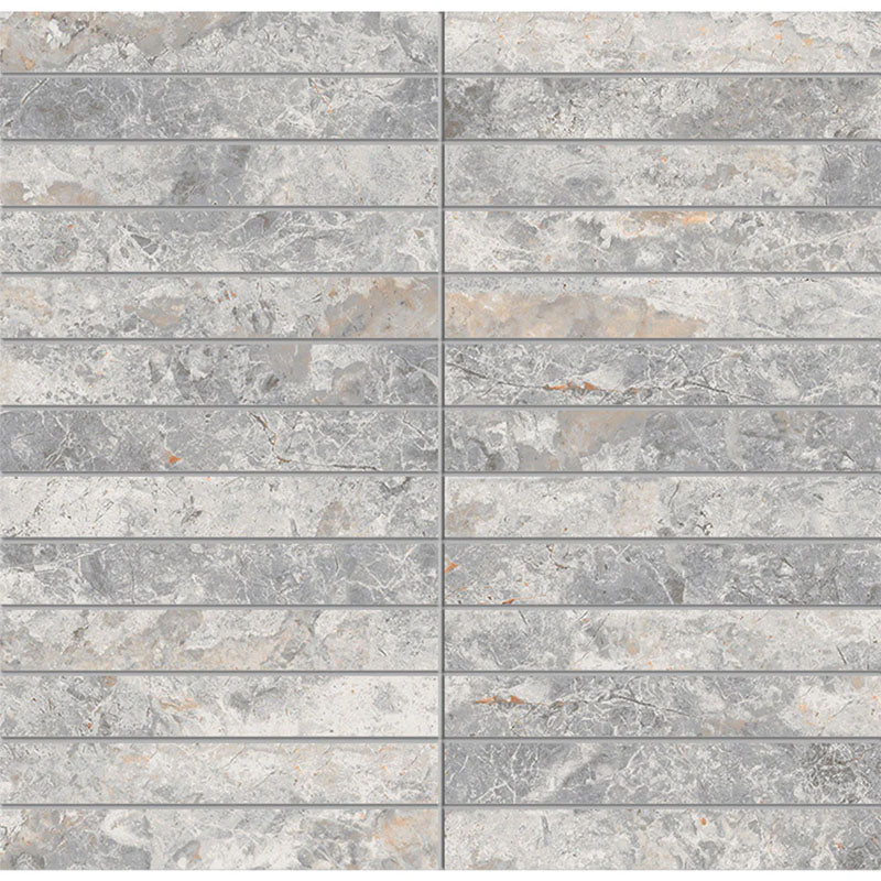 Tundra Grey Finger 20x145mm Mosaic Matt Smooth Grip