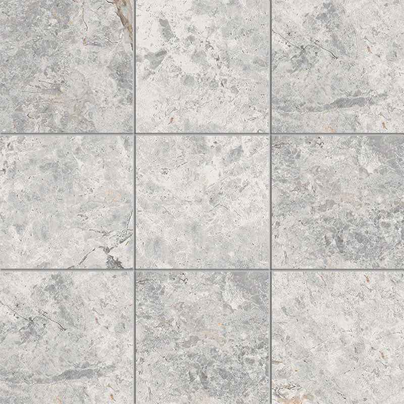 Tundra Grey Square 98x98mm Mosaic Matt Smooth Grip