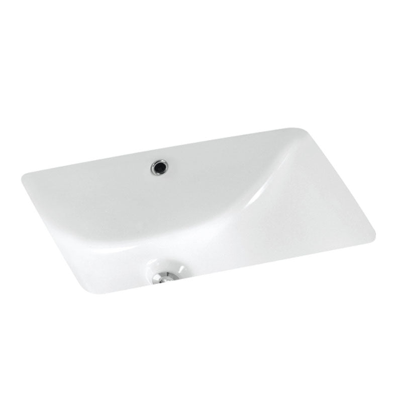Ceramic Basin Series Under Counter Gloss White 520x365x200mm