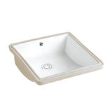 Ceramic Basin Series Under Counter Gloss White 430x435x180mm