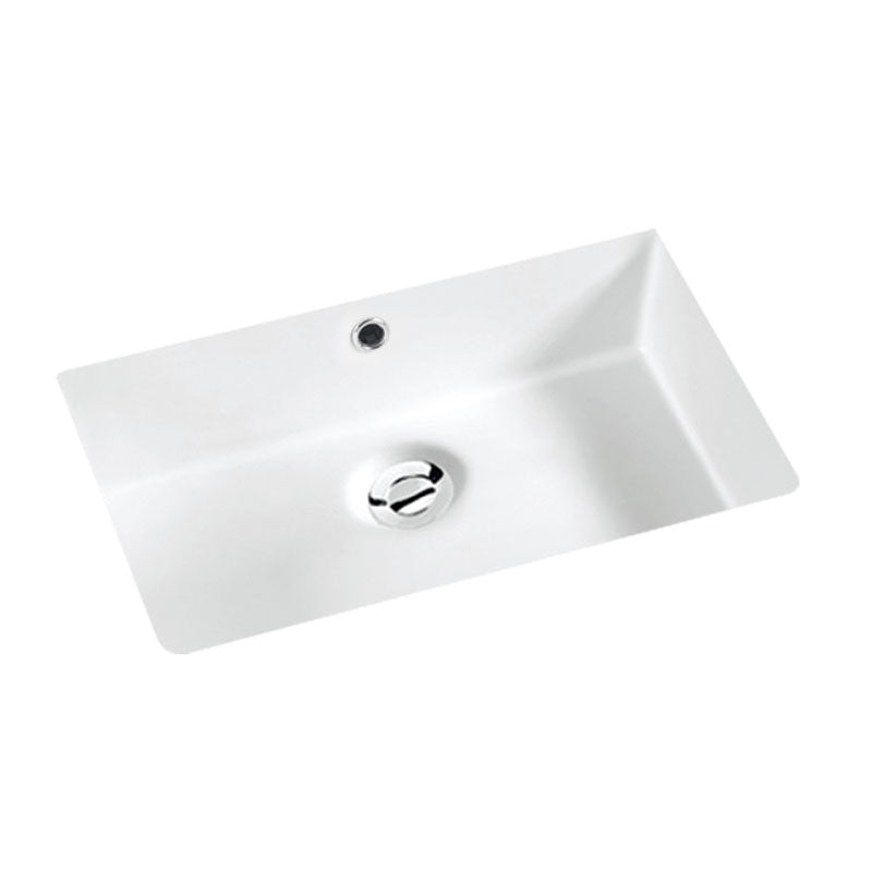 Ceramic Basin Series Under Counter Gloss White 525x335x175mm