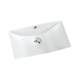 Ceramic Basin Series Under Counter Gloss White 525x380x200mm