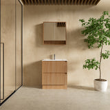 BONDI 750 Floor Standing Vanity with Ceramic Top 730x450x850mm