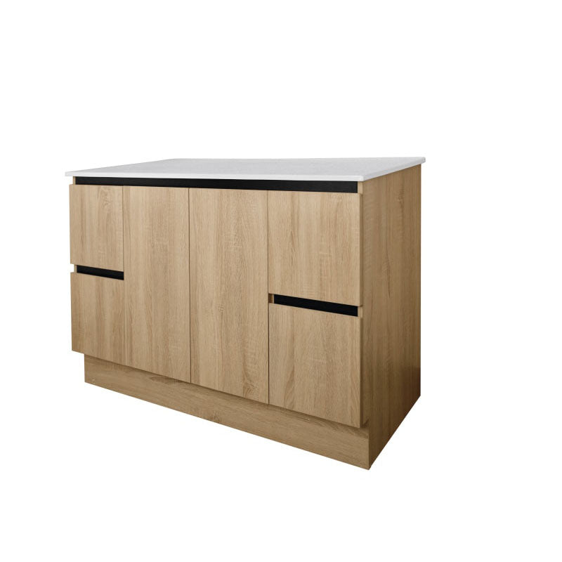 NUTROLUX 1200 Vanity with Ceramic Top 1200x848x450mm