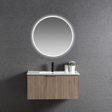 VIVO 900 Wall Hung Vanity with Ceramic Top 890x420x455mm