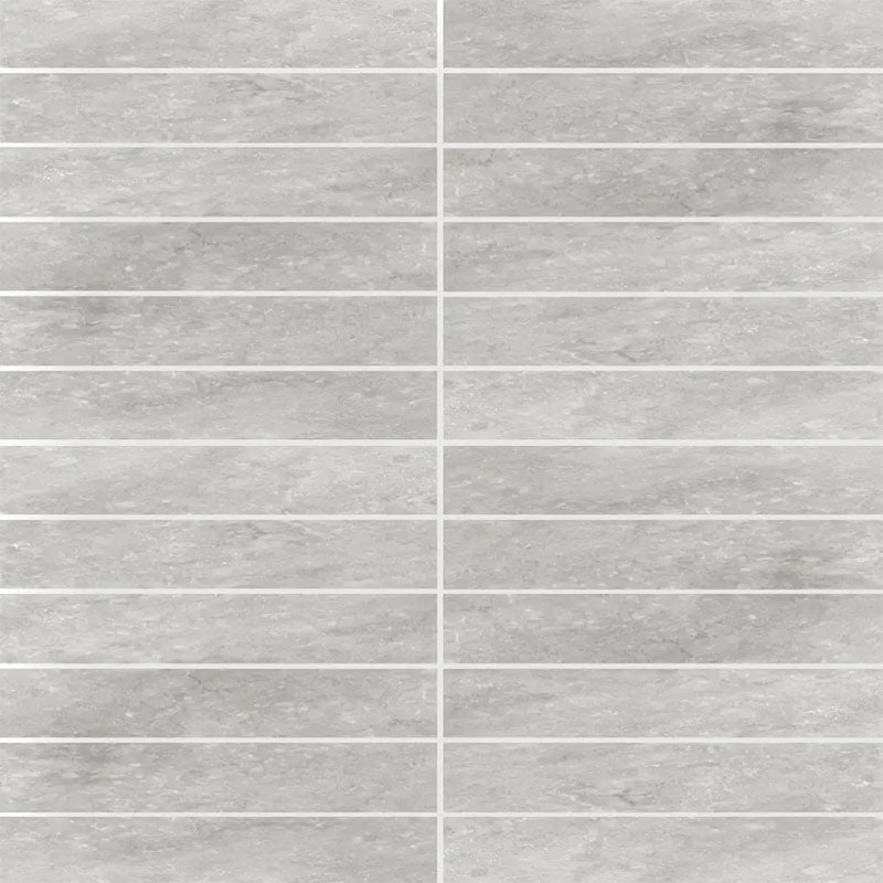 VENT LIGHT GREY MATT FINGER MOSAIC 23X148