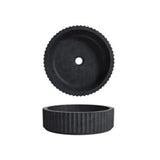 PIAZA Above Counter Basin in Matte Black 400x400x110mm